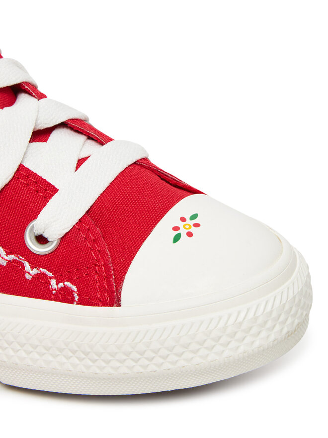 Converse Tornacipő Converse Chuck Taylor All Star Embroidered Flowers A13518C Piros