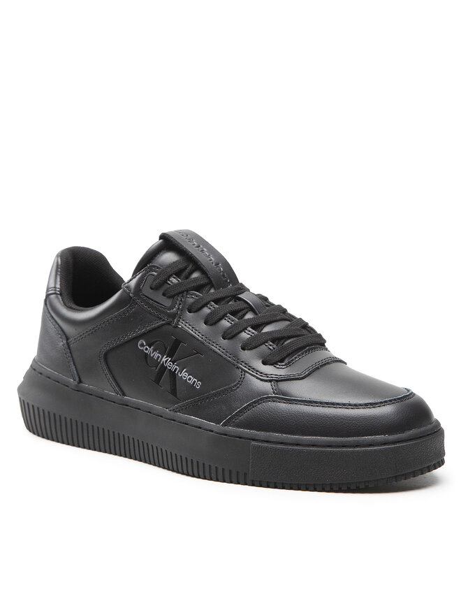 Calvin Klein Jeans Sneakers Calvin Klein Jeans Chunky Cupsole Laceup Lth Mono YM0YM00550 Schwarz
