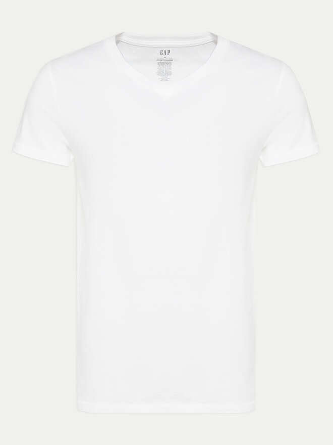 Gap Gap Σετ 3 T-Shirts 483955-00 Λευκό Regular Fit