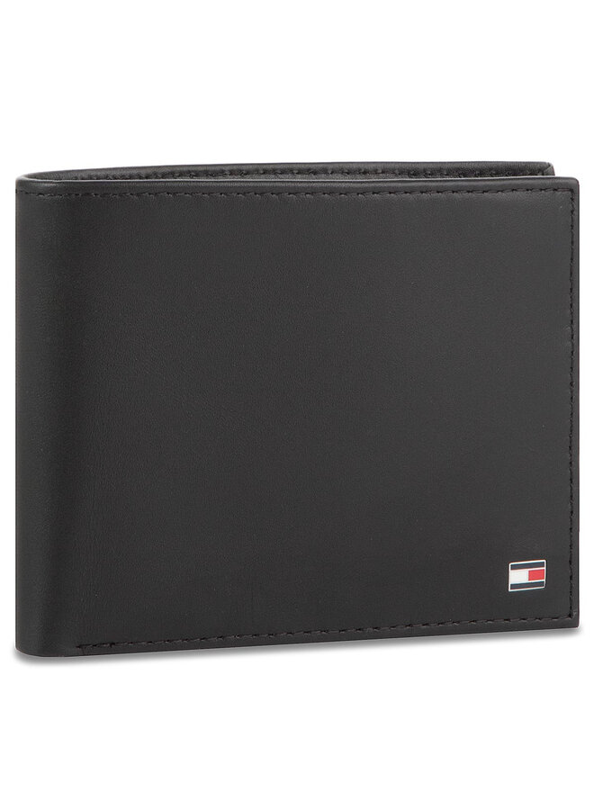 Tommy Hilfiger Geldbörse Tommy Hilfiger Eton Trifold AM0AM00657 Schwarz