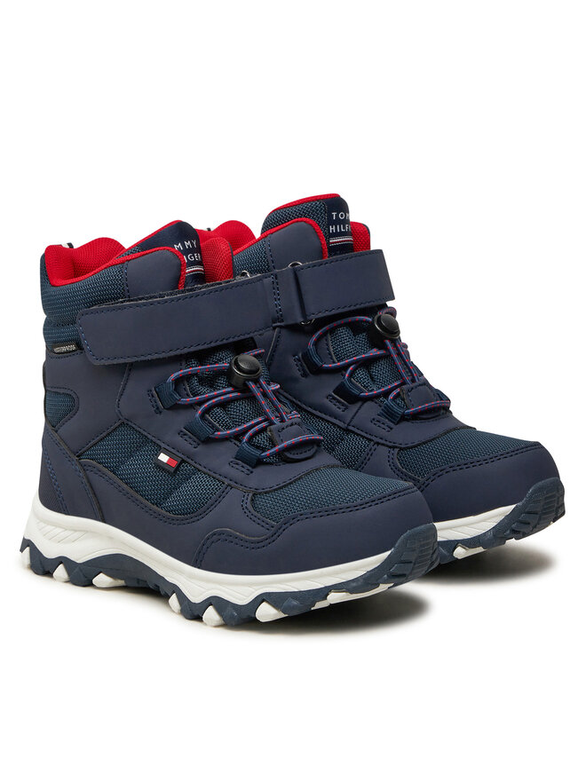 Tommy Hilfiger Bakancs Tommy Hilfiger Fur Boot T1X5-33710-1492 S Sötétkék
