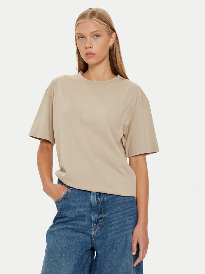 Marella Marella T-Shirt Riserva 2423976024 Grau Relaxed Fit