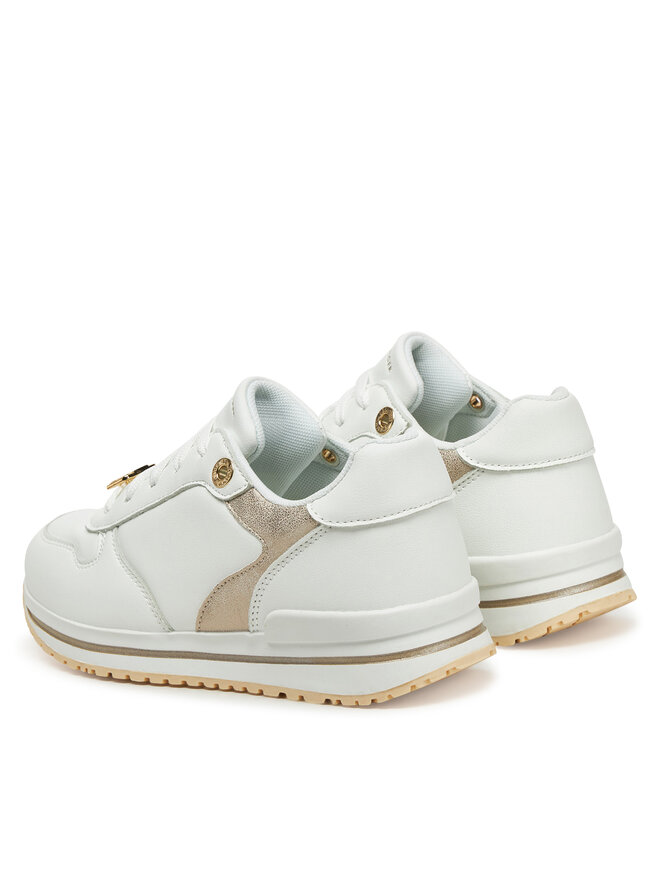 Tommy Hilfiger Сникърси Tommy Hilfiger Low Cut Lace-Up Sneaker T3A9-33765-1355 S Бял
