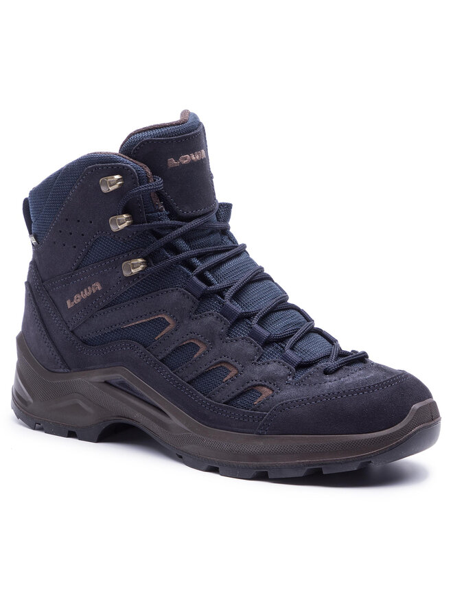 Chaussures de trekking Lowa Sesto Gtx Mid GORE TEX 310557 Bleu marine chaussures