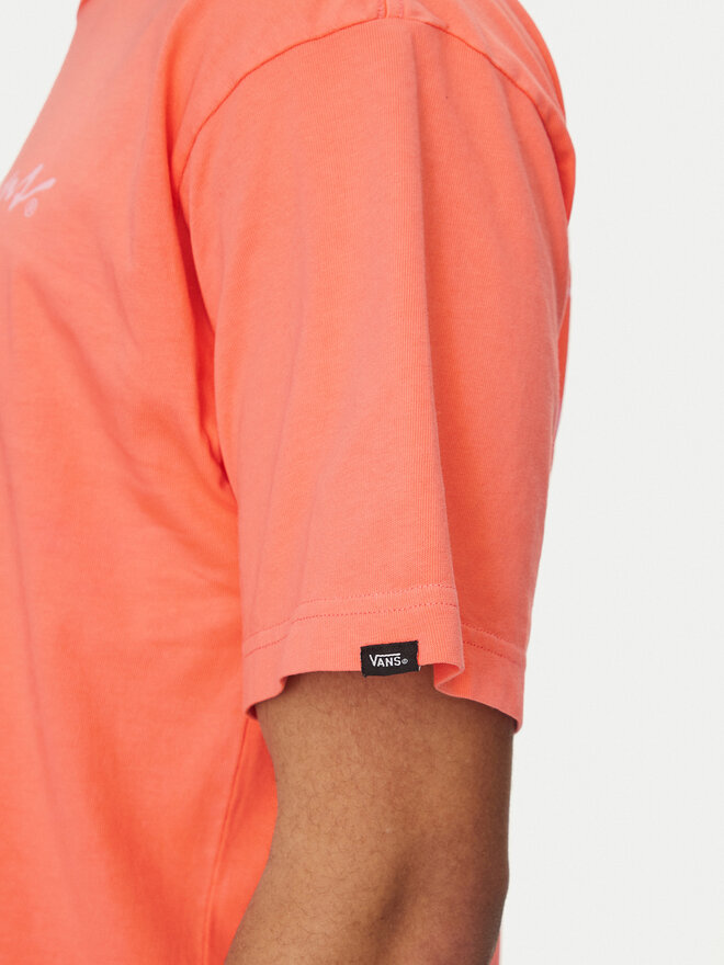 Vans Vans Marškinėliai 66 Baked VN000NTS Rožinė Loose Fit