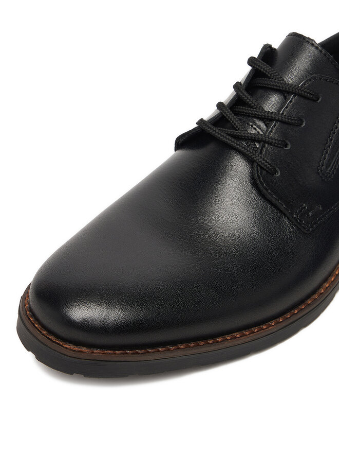 Rieker Półbuty Rieker 14621-00 Czarny