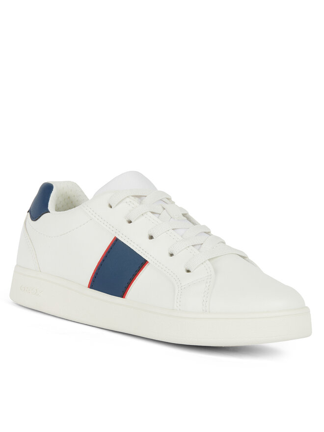 Geox Sneakersy Geox J Eclyper Boy J36LSB 05411 C0899 D Bílá