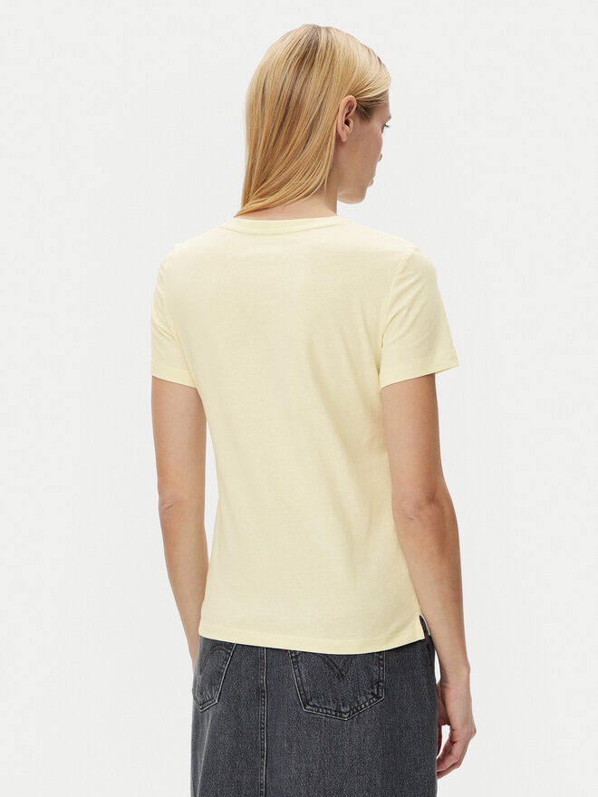 Guess Guess Camiseta W1YI1B I3Z14 Amarillo Regular Fit