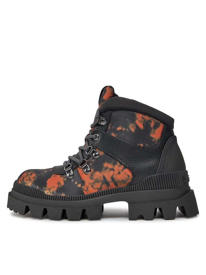 Desigual Schnürstiefeletten Desigual 23WSTY05 Schwarz