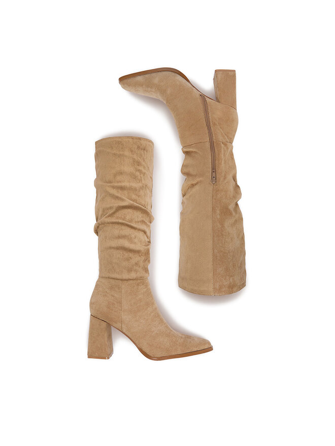 DeeZee Čižmy DeeZee W4LD192502 Béžová