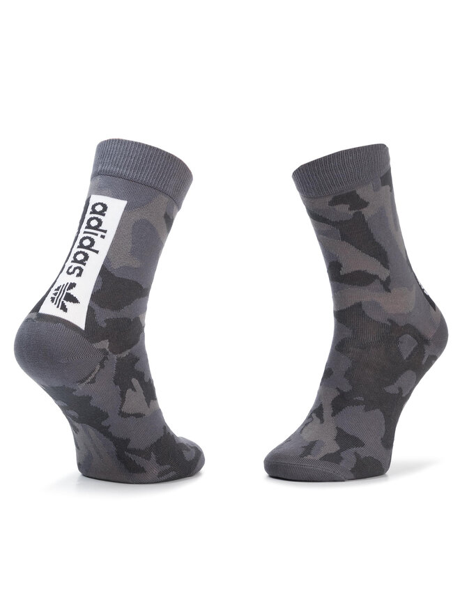 adidas Lange Socken adidas Camo Crew 2PP EH4027 Grau