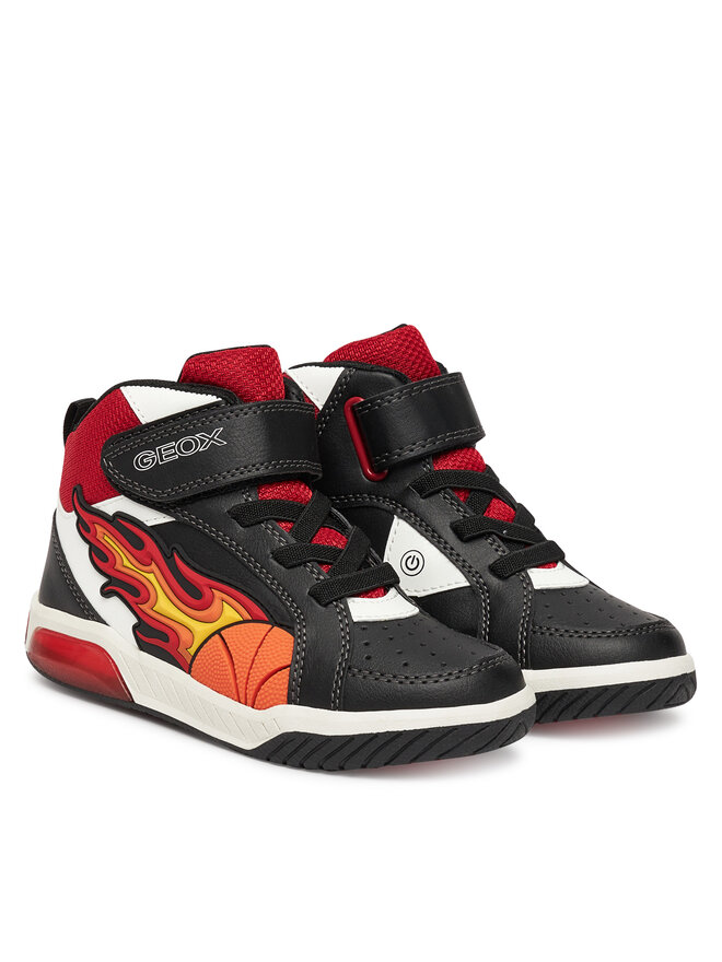 Geox Sneakersy Geox J Inek J569CC 05411 C0048 S Černá