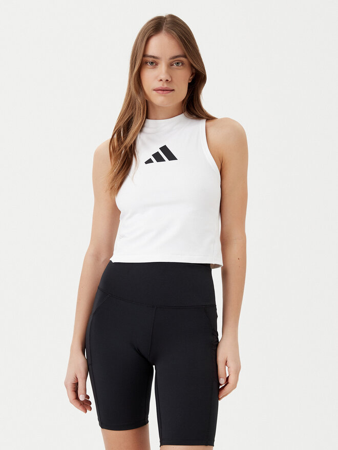 adidas adidas Marškinėliai Z.N.E. JX4316 Balta Slim Fit