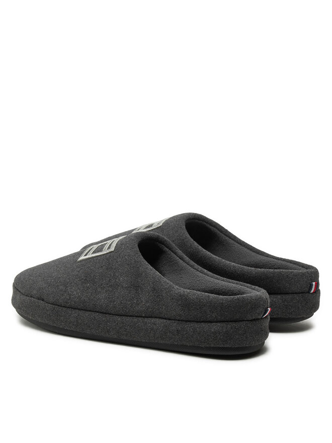 Tommy Hilfiger Pantofole Tommy Hilfiger Flag Warm Felt House Shoe FM0FM05227 Blu scuro