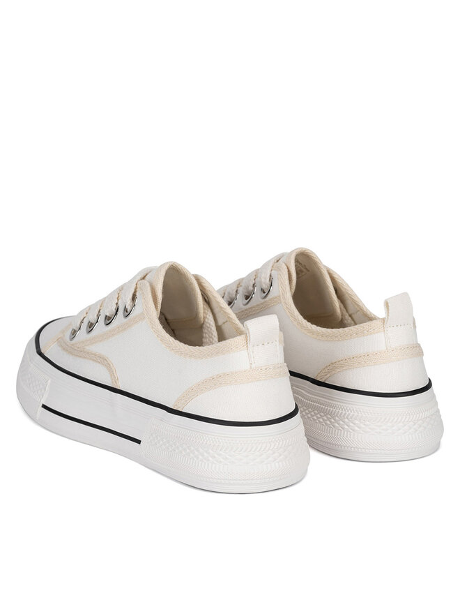 DeeZee Trampki DeeZee WFA2914-1 Biały