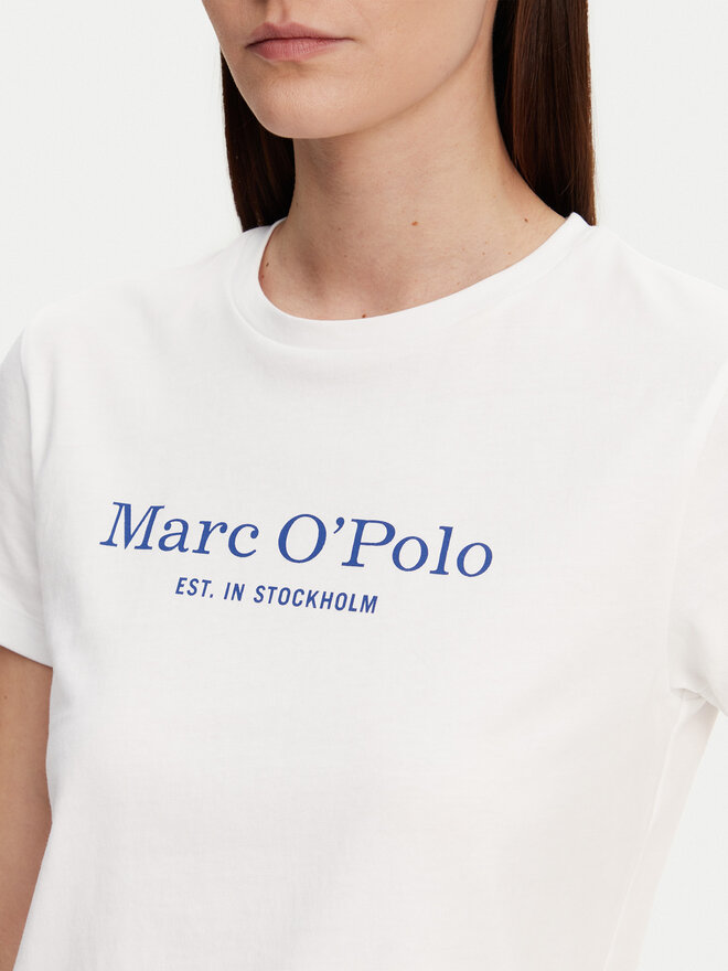 Marc O'Polo Marc O'Polo Marškinėliai 502 2293 51055 Balta Regular Fit
