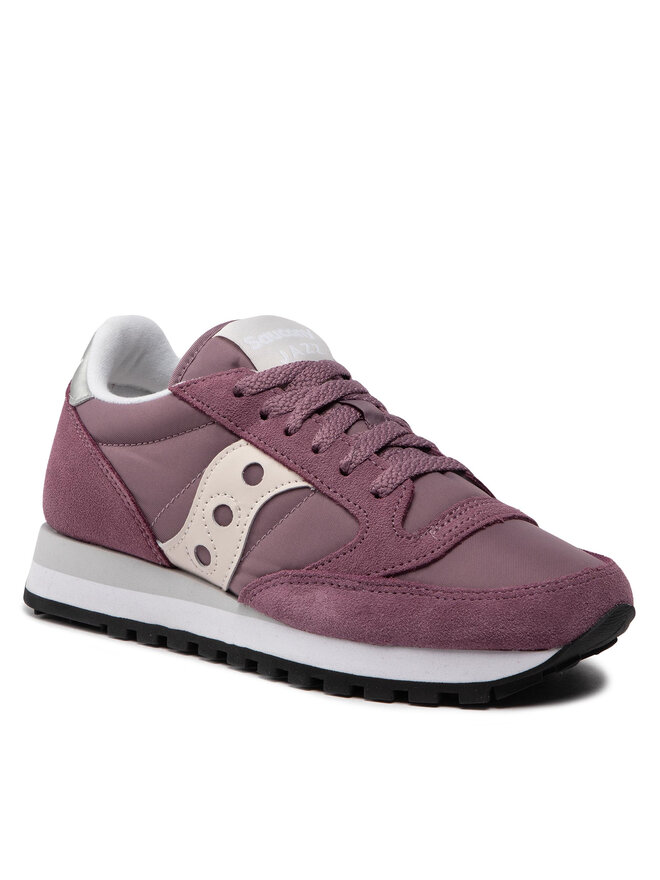 Saucony jazz original burgundy top