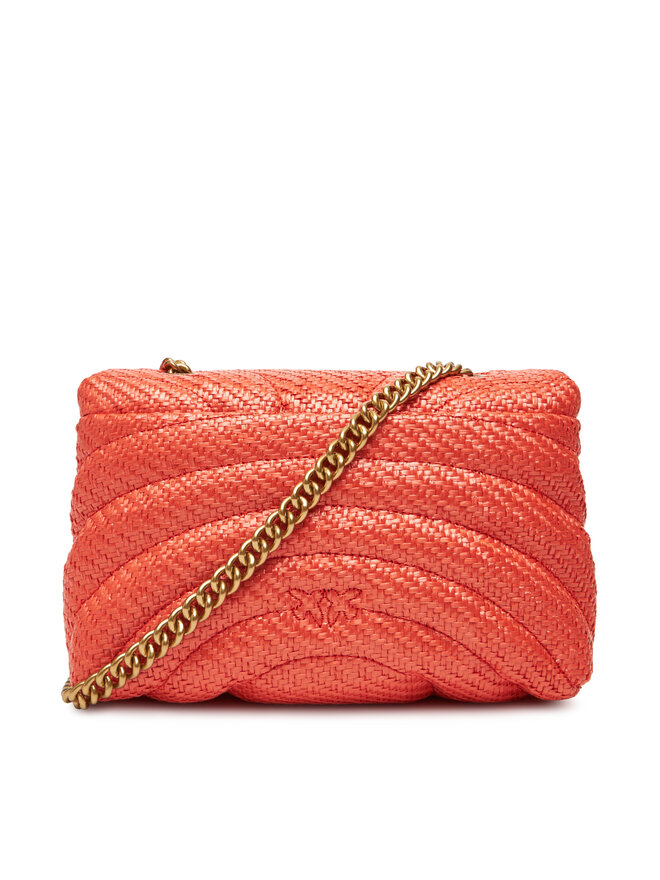 PINKO Τσάντα PINKO Love Puff Mini PE 25 PLTT 100039 A2C8 Πορτοκαλί