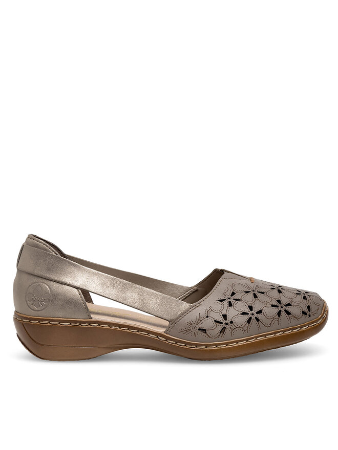 Rieker Pantofi Rieker 41356-64 Bej