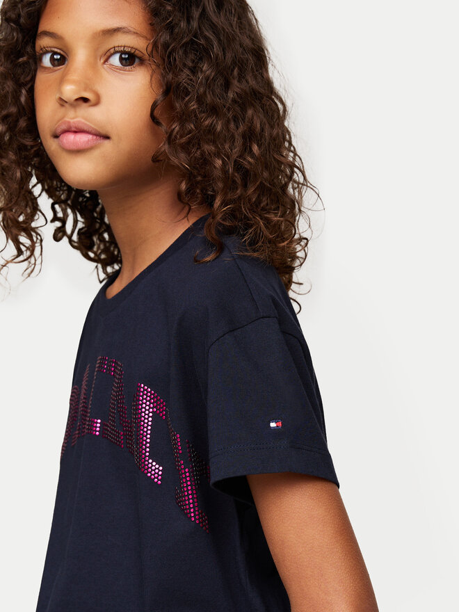 Tommy Hilfiger Tommy Hilfiger Футболка KG0KG08357 M Cиній Regular Fit