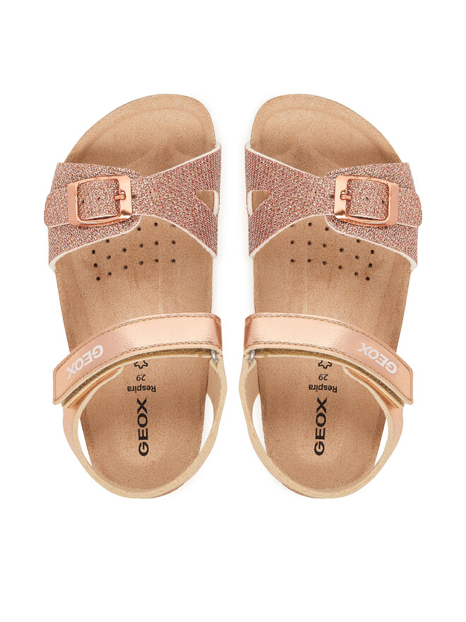 Geox Sandalen Geox J Adriel Girl J028MC 0BNEW C8124 S Rosa