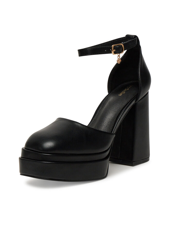 DeeZee Półbuty DeeZee LW85478-6 Czarny