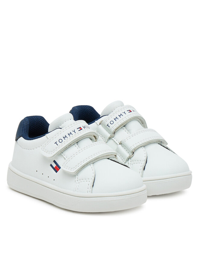 Tommy Hilfiger Снікерcи Tommy Hilfiger Low Cut Velcro Sneaker T1X9-34062-1355 M Білий