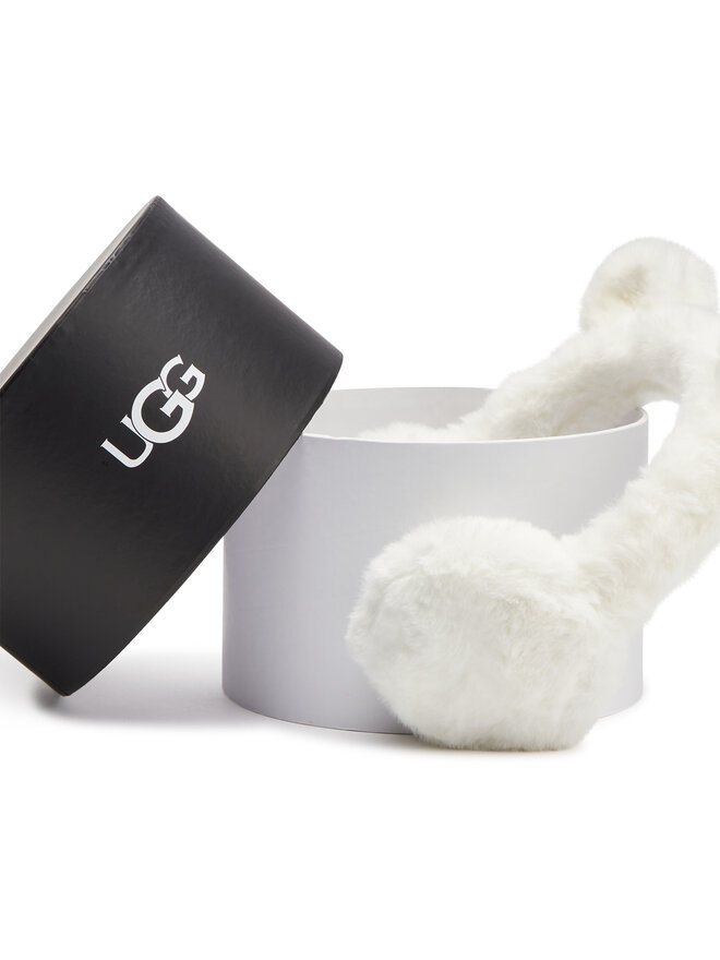 Cache oreilles Ugg K Faux Fur Earmuff With Ears 20099 Blanc chaussures