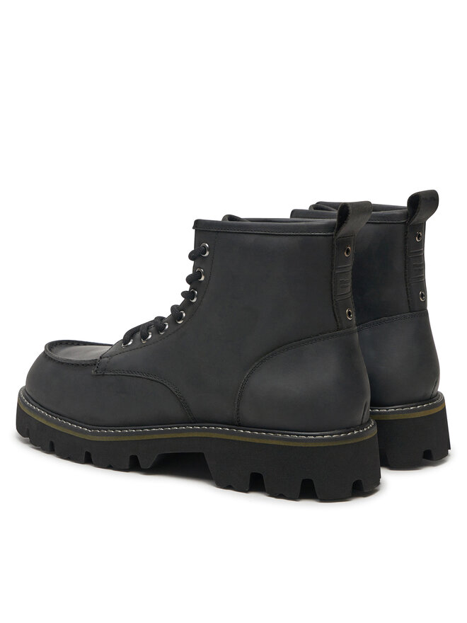 Blauer Csizma Blauer F4RUSK03/LEP Fekete