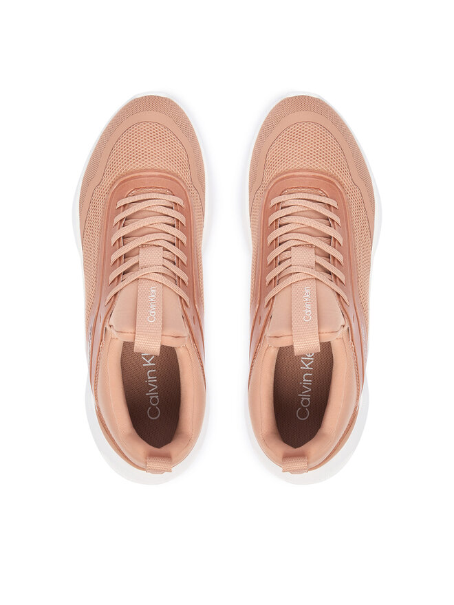 Calvin Klein Sneakers Calvin Klein Light Eva Run Laceup Sock Jelly HW0HW03434 Rosa