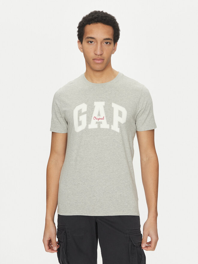 Gap Gap Póló 542246-00 Szürke Regular Fit