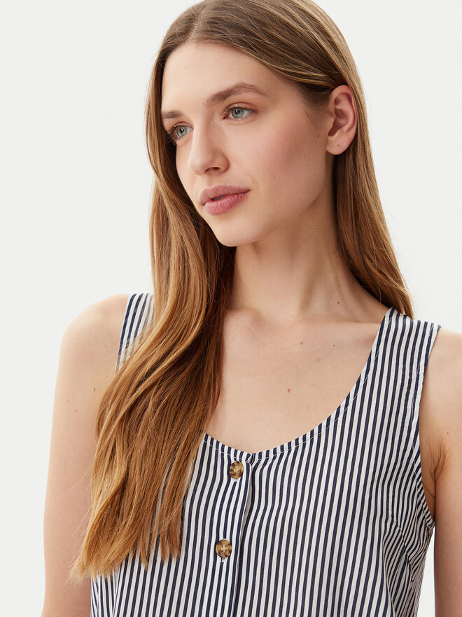 Vero Moda Vero Moda Top Bumpy 10325830 Dunkelblau Standard Fit