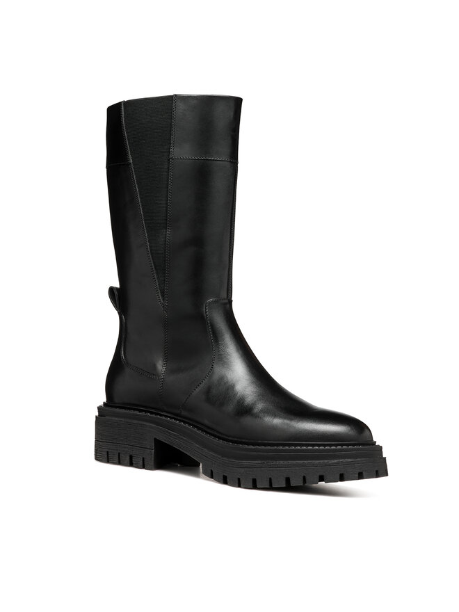 Geox Μπότες Geox D Iridea D46HRD 00043 C9999 Μαύρο