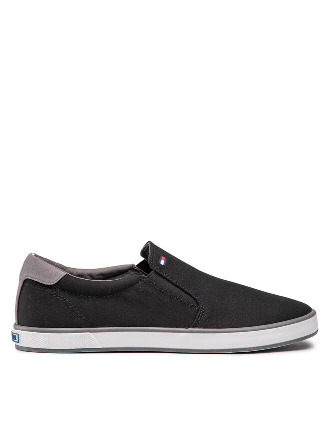 Sneakers aus Stoff Tommy Hilfiger Harlow 2D FM0FM00597 Schwarz eschuhe