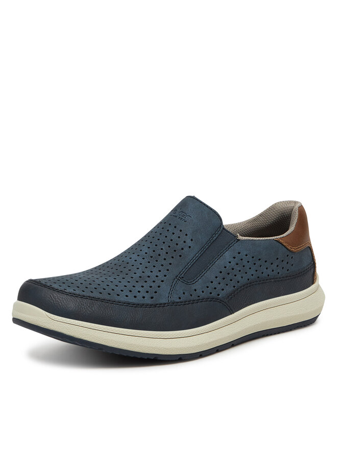 Rieker Pantofi Rieker 16952-14 Bleumarin