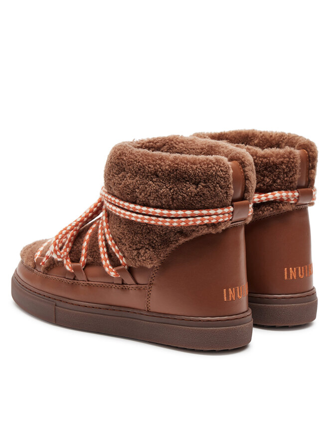 Inuikii Śniegowce Inuikii Curly 65202-019 Brązowy