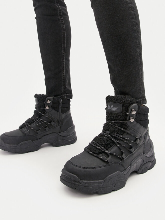 Lee Cooper Μποτάκια Lee Cooper LCJ-24-03-3060LA Μαύρο