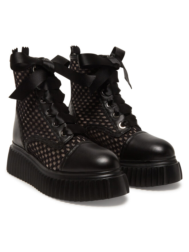 AGL Schnürschuhe AGL Iggy Ghost D751563PGK77601013 Schwarz