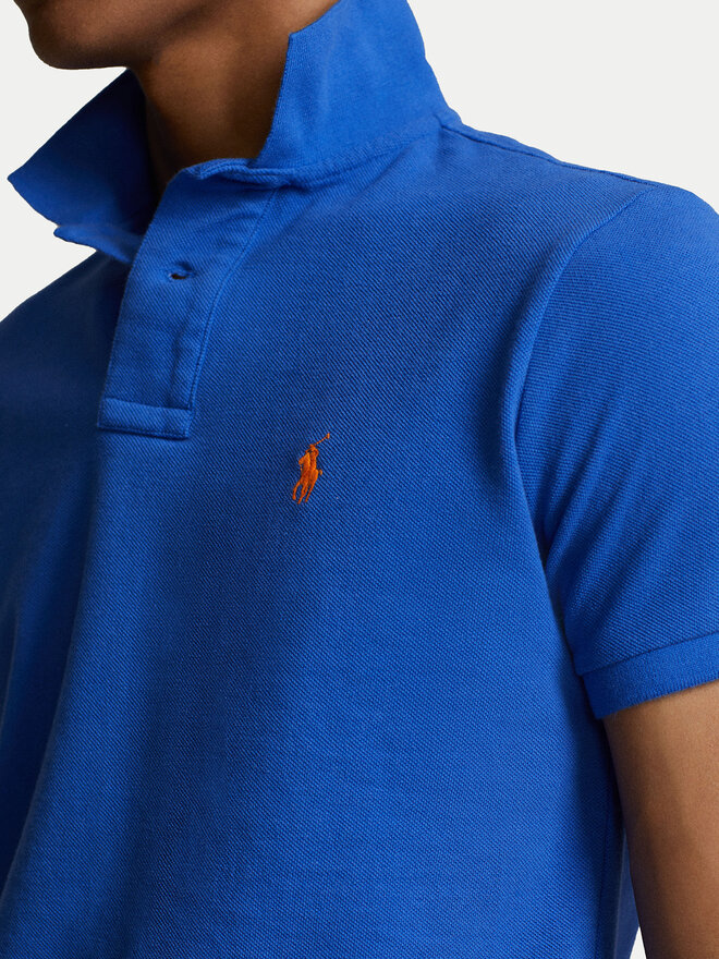 Polo Ralph Lauren Polo Ralph Lauren Poloshirt 710782592011 Blau Custom Slim Fit