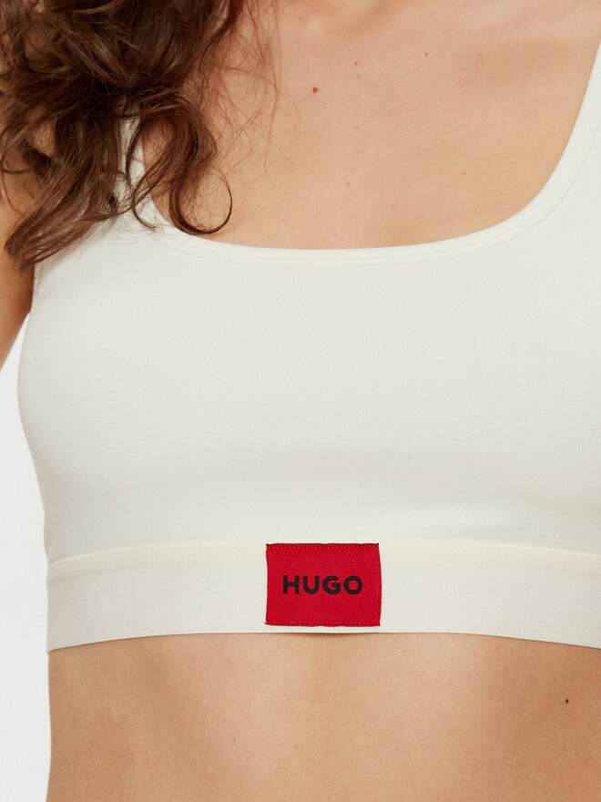 HUGO Hugo Бюстгальтер-топ Red Label 50503099 Écru