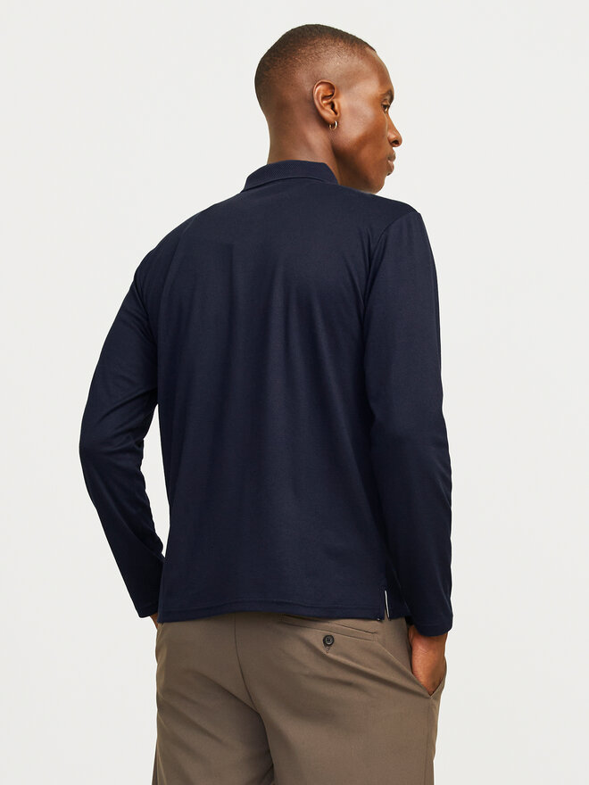 Jack&Jones Jack&Jones Pólóing Crodney 12259645 Sötétkék Regular Fit