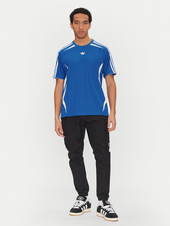 adidas adidas Marškinėliai adicolor Teamgeist JP1114 Mėlyna Loose Fit