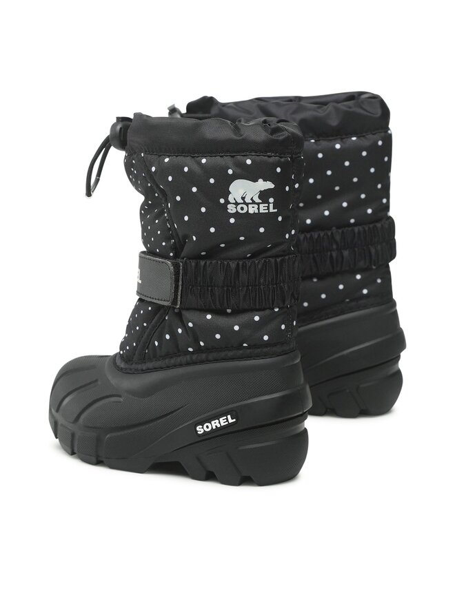 Sorel Botas de nieve Sorel Childrens Flurry Print NC3503-010 Negro