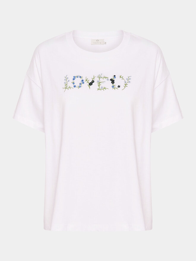 Kaffe Kaffe T-Shirt Firia 10508406 Λευκό Regular Fit