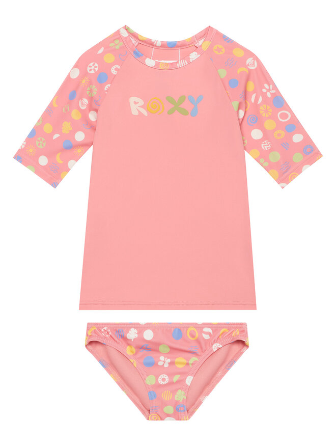 Roxy Roxy Set T-Shirt und Badehose Roxy Dot ERLWR03328 Rosa