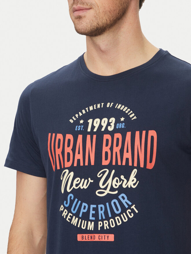 Blend Blend T-Shirt 20717759 Dunkelblau Regular Fit