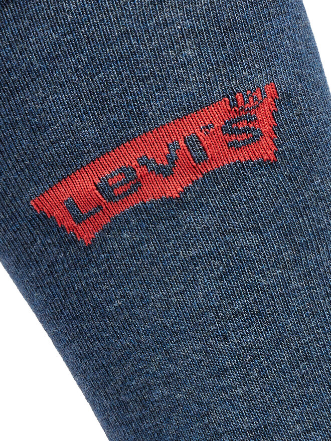 Levi's® Sada 3 párů pánských vysokých ponožek Levi's® 37157-1019 Tmavomodrá