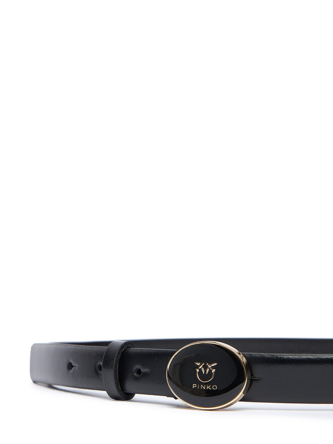 PINKO Gürtel PINKO Round Enamel H2 Belt 20252 PLT01 105466.A2QL Schwarz