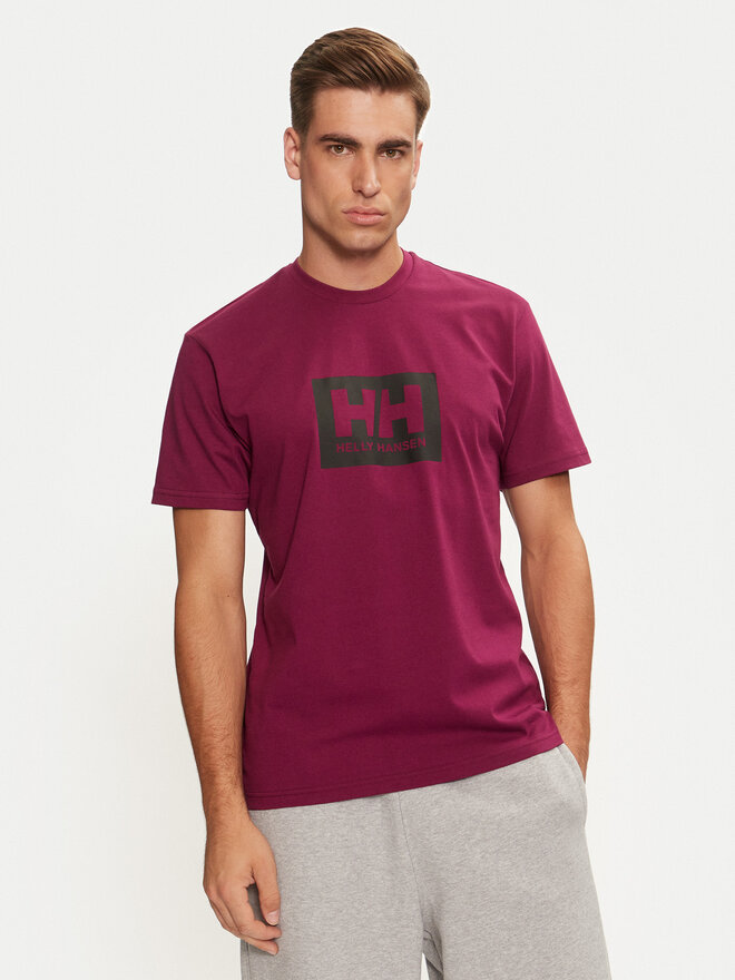 Helly Hansen Helly Hansen Marškinėliai HH Box 53285 Violetinė Regular Fit
