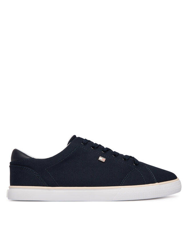 Tommy Hilfiger Sneakers Tommy Hilfiger Th Low Profile Vulc Canvas FW0FW09102 Dunkelblau
